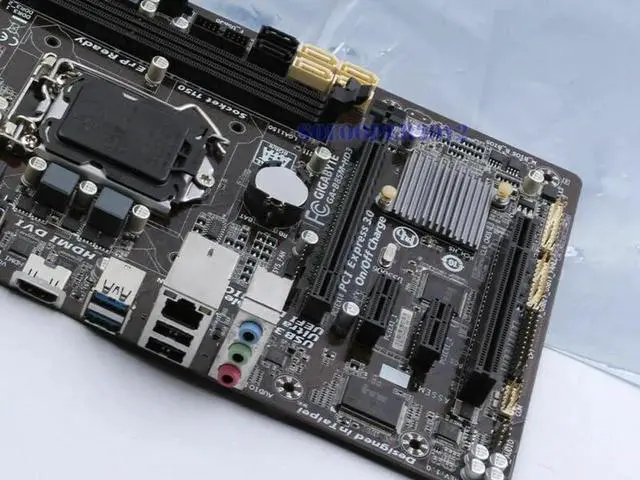 Alt view image 4 of 4 - Fit forGigabyte GA-B85M-HD3 Socket 1150 Motherboard forIntel B85 DDR3 Micro ATX USB 3.0