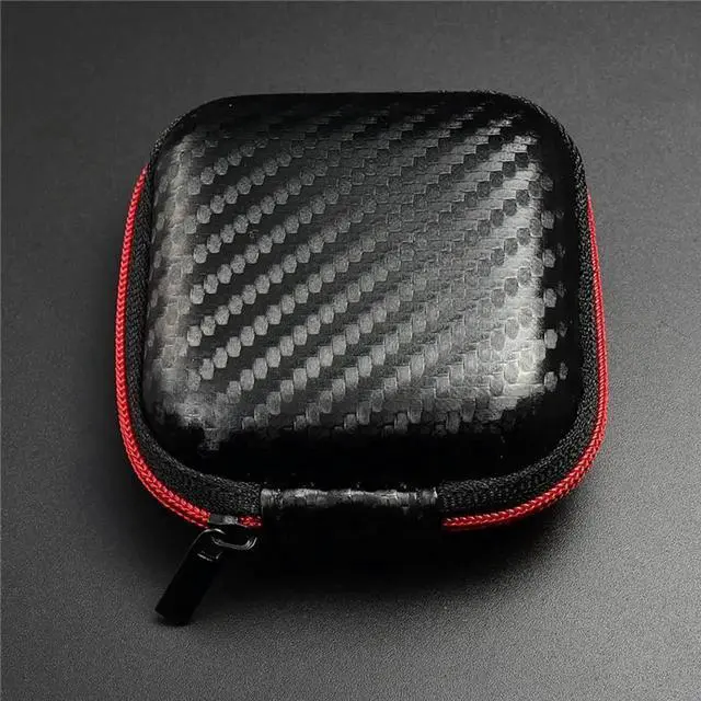 Alt view image 2 of 3 - JAENFONG Headphones Bag Portable Earphone Charging Cable Case Anti-Pressure Wear-resistant Anti-fall Headset Data Cable Holder
