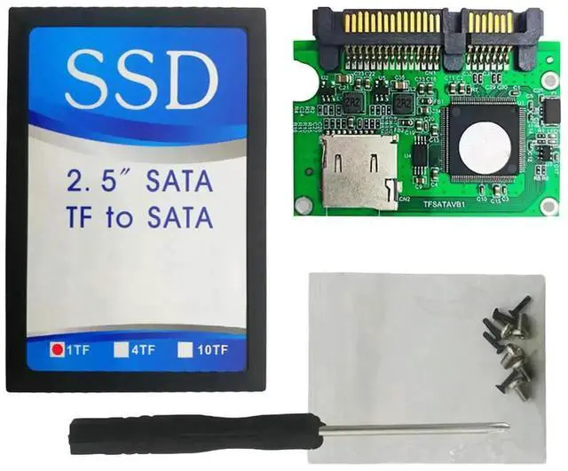 Alt view image 2 of 3 - JAENFONG TF To Sata Adapter Converter Fast Transmission Memory Card To Sata Adapter Converter for PC Computer Laptop