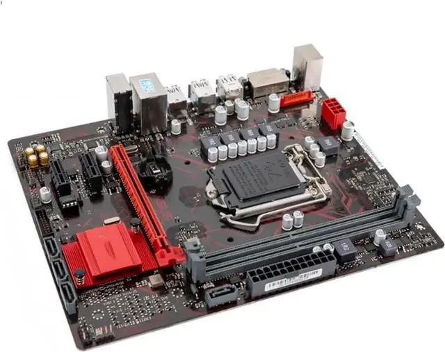Alt view image 2 of 3 - Computer Motherboards LGA1151Fit for EX-B150M-V3 Motherboard DDR4 USB3.0 PCI-E3.0 SATA3.0 32GB B150 EX-B150M-V3