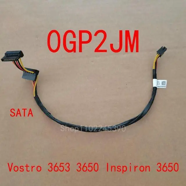 Main image of JAENFONG For Vostro 3653 3650 Inspiron 3650 Workstation Power Supply Cable 0GP2JM GP2JM SATA Hard Drive Power Cable