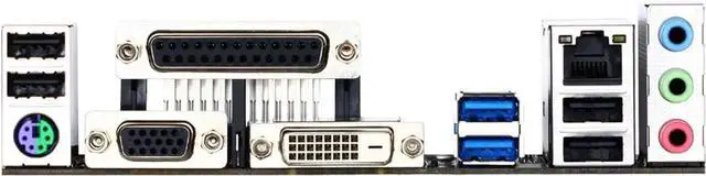 Alt view image 6 of 6 - Motherboard Fit forGigabyte GA-B85M-D3V-A for 4th Gen forIntel LGA 1150 with I/O Back Plate Shield - Industrial PackagedNon-Original Packaging