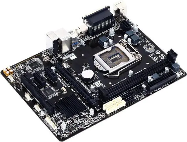 Main image of Motherboard Fit forGigabyte GA-B85M-D3V-A for 4th Gen forIntel LGA 1150 with I/O Back Plate Shield - Industrial PackagedNon-Original Packaging