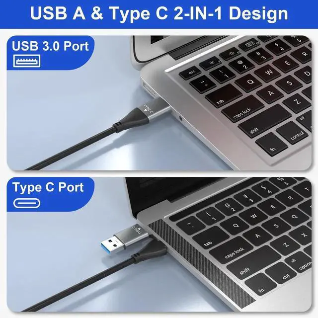 Alt view image 4 of 6 - JAENFONG Memory Stick Pro Duo Adapter for iPhone, 7 in 2 Camera Card Reader SD/Micro SD/CF/XD/ Pro Duo Stick with USB C USB3.0 Adapter, 5Gbps Memory Stick Adapter Read 5 Cards Simultaneously