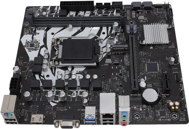 Alt view image 4 of 5 - Double Channel DDR4 Mainboard, LGA 1200 M.2 Motherboard, 64GB 3200MHz Memory, M ATX