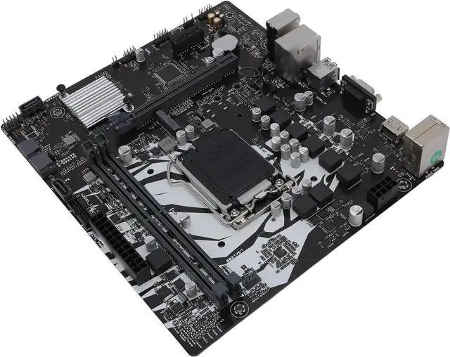 Alt view image 5 of 5 - Double Channel DDR4 Mainboard, LGA 1200 M.2 Motherboard, 64GB 3200MHz Memory, M ATX