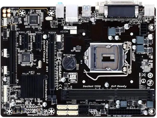 Main image of Motherboard Gaming Computer Motherboard Fit forGigabyte GA-B85M-D3V-A Motherboard B85M-D3V-A B85 Socket LGA 1150 DDR3 USB3.0 SATA3.0, DISPRA9524