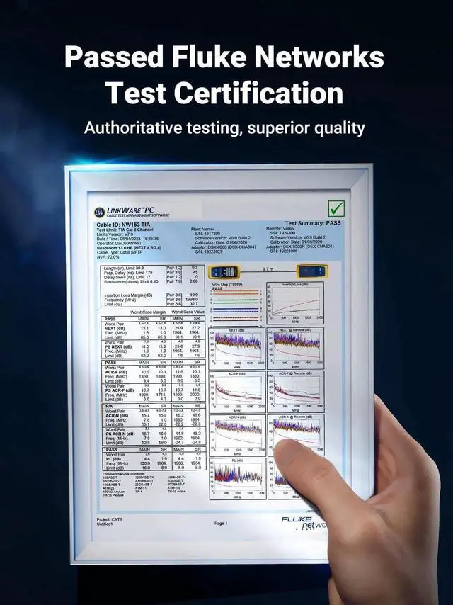 Alt view image 4 of 7 - JAENFONG Cat 8 Ethernet Cable 15FT, High Speed Braided 40Gbps 2000Mhz Network Cord Cat8 RJ45 Shielded Indoor Heavy Duty LAN Cables Compatible for Gaming PC PS5 Xbox Modem Router 15FT