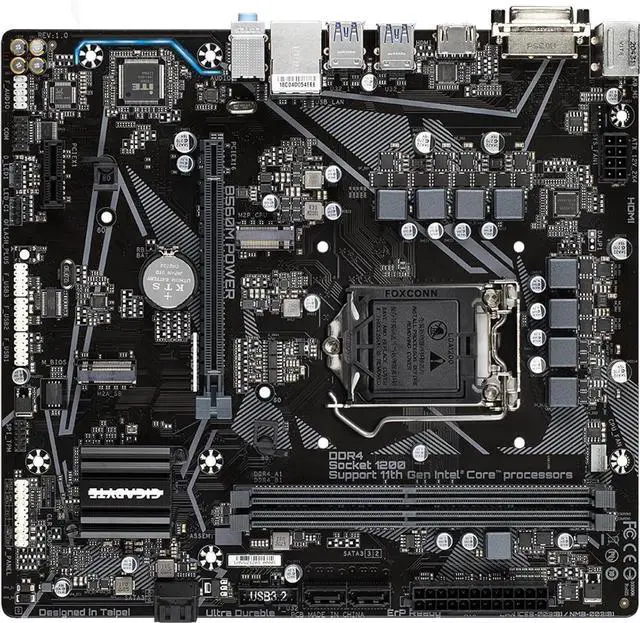 Main image of Motherboard Fit forGigabyte B560M Power for 10/11th Gen forIntel LGA 1200 with I/O Back Plate Shield