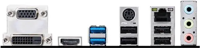 Alt view image 3 of 3 - Motherboard Fit forMSI H410M PRO-E forIntel H410 LGA 1200 with I/O Back Plate Shield