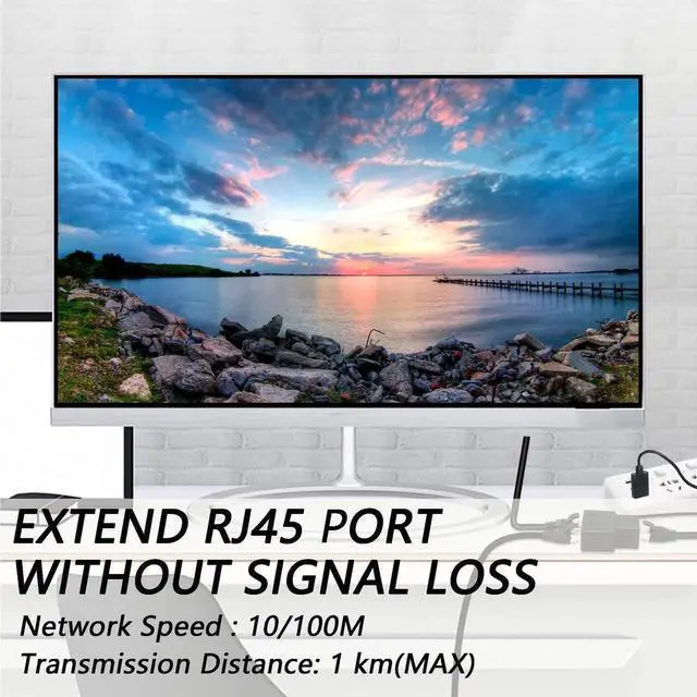 Alt view image 3 of 7 - JAENFONG RJ45 Network Splitter Adapter, RJ45 1 to 2 Female LAN Ethernet Network Splitter 2 Devices Share The Internet at The Same Time for Cat5, Cat5e, Cat6