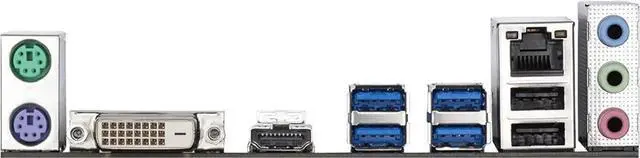 Alt view image 3 of 3 - Motherboard Fit forGigabyte B460M Power forIntel B460 LGA 1200 with I/O Back Plate Shield