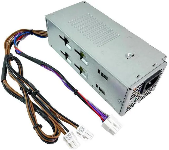 Alt view image 2 of 7 - AC240EBS-00 240W Power Supply Replacement for dell Optiplex 3000MT 5000MT 7000MT Vostro 3710 3910 T3660 L240EBS-00 H240EBS-00 D240EBS-00 FHRVJ KK2Y8 H0GX2 865N6 Connector:8+4+4pin