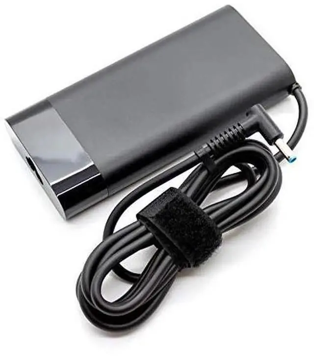 Alt view image 2 of 6 - for HP 15T Envy 15T 17T Omen 15-CE 15-DC 17-an Pavilion Gaming 15-CX Pavilion Power 15-CB Spectre 15-CH Zbook 15V G5 Series 150W 19.5V 7.7A AC Power Adapter TPN-DA09 917677-003