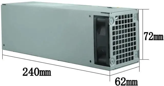 Alt view image 2 of 7 - 255W H255ES-00 YH9D7 Power Supply for Dell Optiplex 3020 7020 9020 Precision T1700 Small Form Factor (SFF) Systems R7PPW 3XRJ0 V9MVK FP16X T4GWM M9GW7 FN3MN H255ES-00