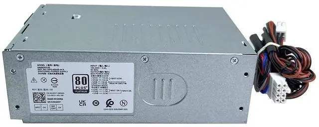 Alt view image 6 of 6 - 400W D400EPS-00 X4XV7 Power Supply Replacement for dell Optiplex 3000MT 5000MT 7000MT Vostro 3710 3910 T3660 L400EPS-00 XYD3F Connector:(4+4+8) pin+(8pin)