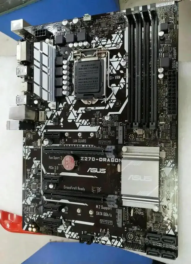 Alt view image 2 of 4 - Motherboard for Prime Z270-DRAGON Desktop Z270 Z270M DDR4 LGA 1151 i7/i5/i3 USB3.0 SATA3 PC