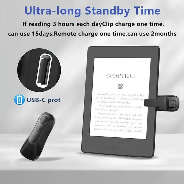 Alt view image 3 of 7 - JAENFONG Remote Page Turner Page Turner Clicker Clicker Page Turner Remote Control Extenders for Kindle Paperwhite Oasis Kobo EReaders