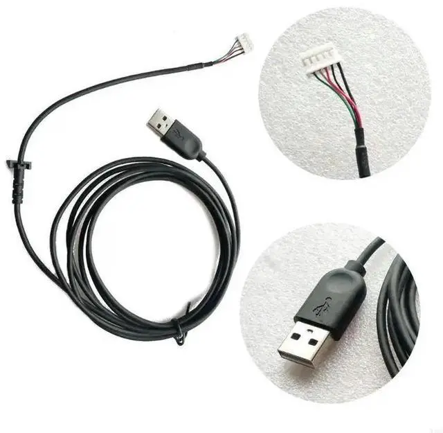 Alt view image 3 of 3 - JAENFONG USB Mouse Cable Line Replacement Wire For G402 Mouse Replacement Part Accessories