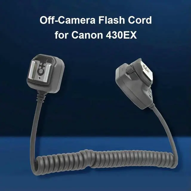 Main image of JAENFONG OC-E3 Off Camera Flash Camera Extension Cord Flash Sync Focus Cable Cord Remote Focus Cable for Flashlight for