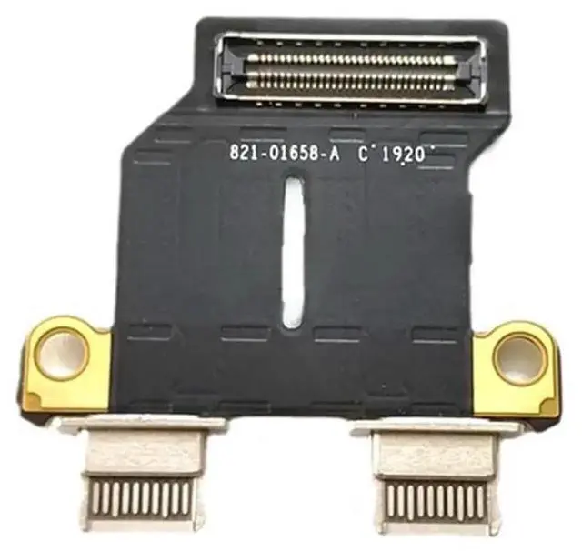 Alt view image 4 of 4 - JAENFONG DC Power Jack I/O USB-C Board Flex Cable Replacement For Air 13Inch A2337 A2179 A1932 820-01161-A 821-01658-A