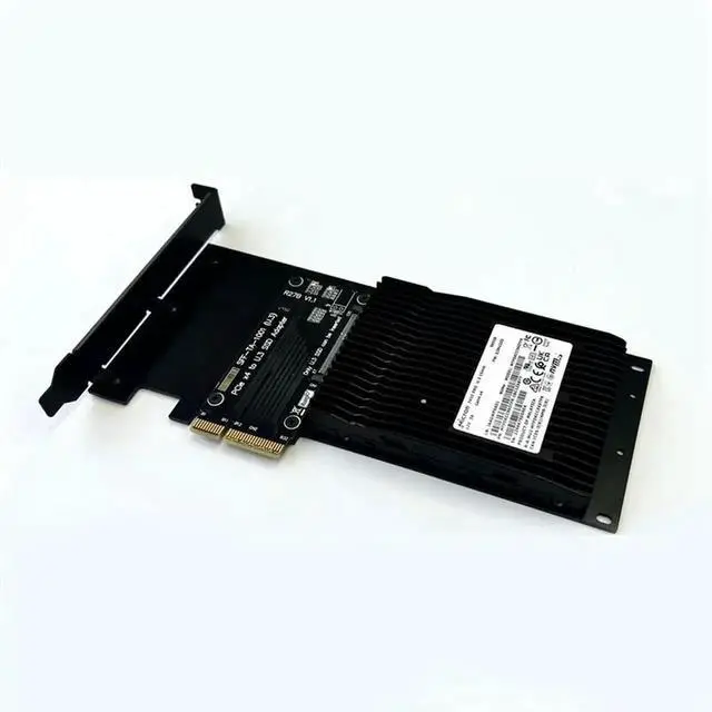 Main image of JAENFONG Pcie 5.0 X4 To U.3 SSD Hard Disk Adapter Card PCI Express Gen5.0 4X To U.3 SFF-TA-1001 Hard Drive SSD Adapter Card