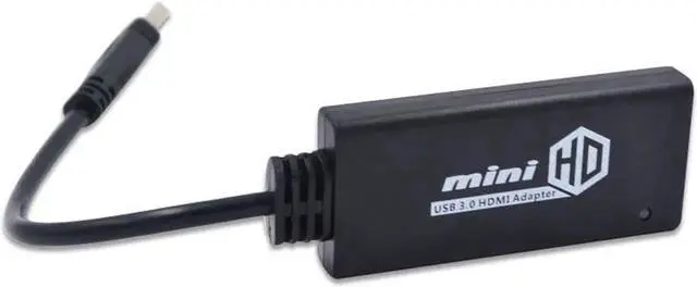 Alt view image 3 of 6 - USB to HDMI Adapter, 1080P HD Audio Video Cable Converter, USB 3.0 to HDMI for Multiple Monitors, Compatible with Windows 10/8.1/8/7 (Not Support Vista,LINUX)