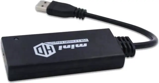 Alt view image 5 of 6 - USB to HDMI Adapter, 1080P HD Audio Video Cable Converter, USB 3.0 to HDMI for Multiple Monitors, Compatible with Windows 10/8.1/8/7 (Not Support Vista,LINUX)