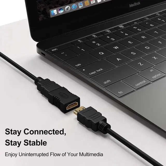 Alt view image 7 of 7 - JAENFONG 8K HDMI Coupler, 8K@60Hz/4K@120Hz HDMI 2.1 Female to Female Connector HDMI Extender, Support 3D, HDR, HDCP, ARC,Compatible with DVD, Blu-ray, TV, Laptop, PC, Monitor, 2 Pack