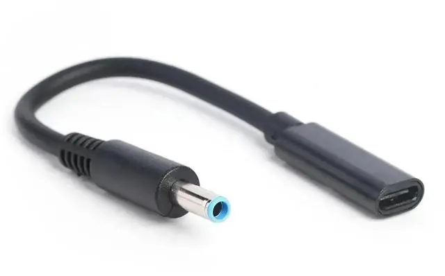 Main image of JAENFONG PD USB Type C Female to 4.5x3.0mm DC Jack Charger Adapter Cable for Laptop