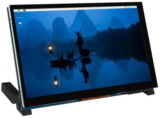 Alt view image 2 of 4 - JAENFONG 4.3Inch Capacitive Touch Screen For Raspberry Pi 5/4B/3B+ IPS Display 800X480 Drive-Free CSI Cable With Standard Monitor