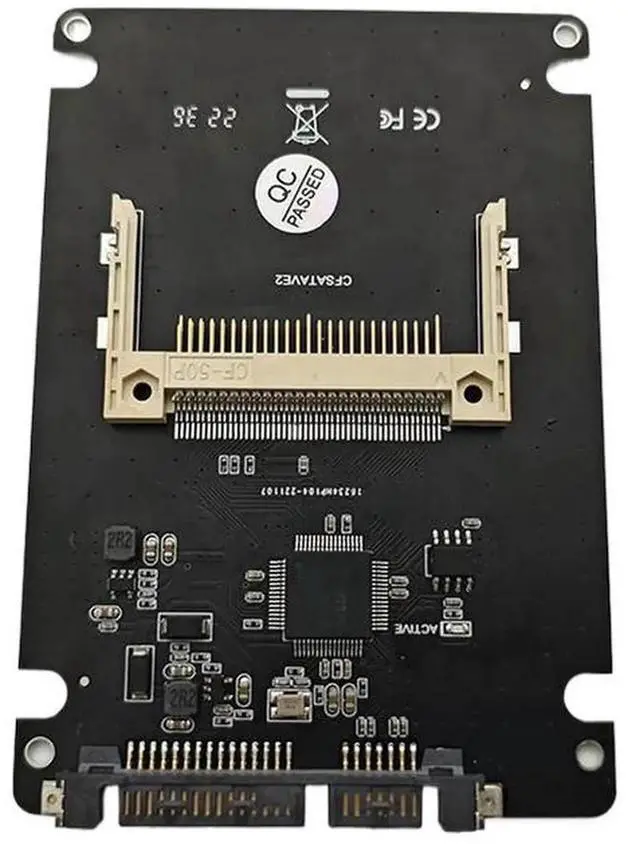 Alt view image 7 of 7 - JAENFONG CF 50Pin To 2.5 SATA 22Pin Hard Drive Converter Support CF I/II CF To 2.5/3.5inch SATA Adapter Card for Desktop Laptop