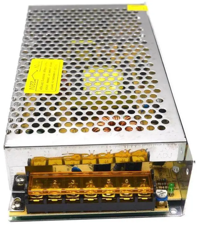Main image of JAENFONG 110/220V to DC 12V 10A 120W Switch Power Supply Driver Power Transformer for CCTV Camera Security System LED Strip Light(12V 10A)