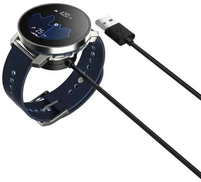 Alt view image 2 of 3 - JAENFONG USB Charging Cable Holder Power Charger Cord Adapter Dock Magnetic Bracket Stand Compatible for Suunto 9 Peak watch