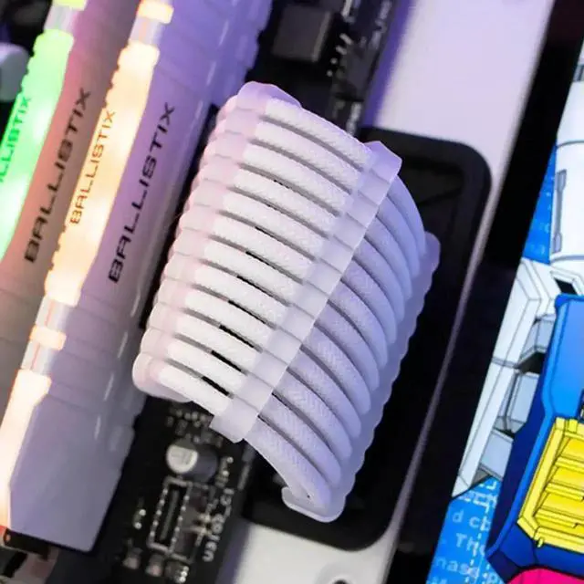 Alt view image 3 of 3 - JAENFONG Multipurpose PC Case Extension Cable Kit 24Pin Motherboard+CPU(4+4)8PIN +2xGPU(6+2)8PIN Wire Computer Connector