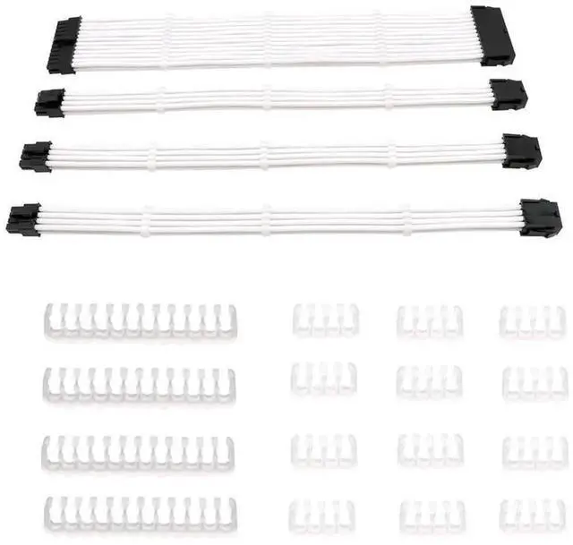 Main image of JAENFONG Multipurpose PC Case Extension Cable Kit 24Pin Motherboard+CPU(4+4)8PIN +2xGPU(6+2)8PIN Wire Computer Connector