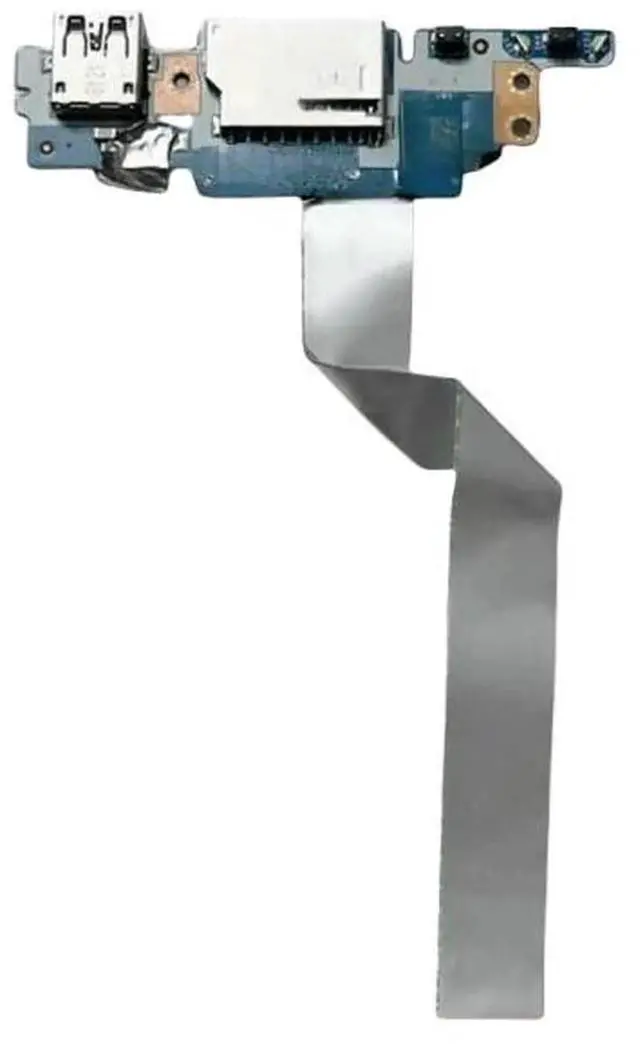 Alt view image 2 of 3 - JAENFONG FOR LS-E541P FOR 520-14IKB Flex 5-1470 Laptop Power Button USB Reader Board Cable