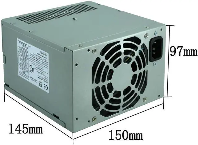Alt view image 4 of 6 - JAENFONG 320W 503377-001 Power Supply Unit PSU Replacement for HP MT 6000 6005 6200 6300 8000 8200 Z200 Pro Micro Tower P/N:503378-001 702306-002 702454-001 508154-001 611483-001 613746-001 611484-001