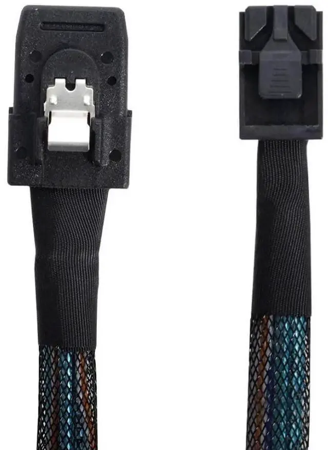 Alt view image 2 of 7 - JAENFONG Mini SAS SFF-8087 to SFF-8643 Data Server Hard Disk Raid Cable 50cm