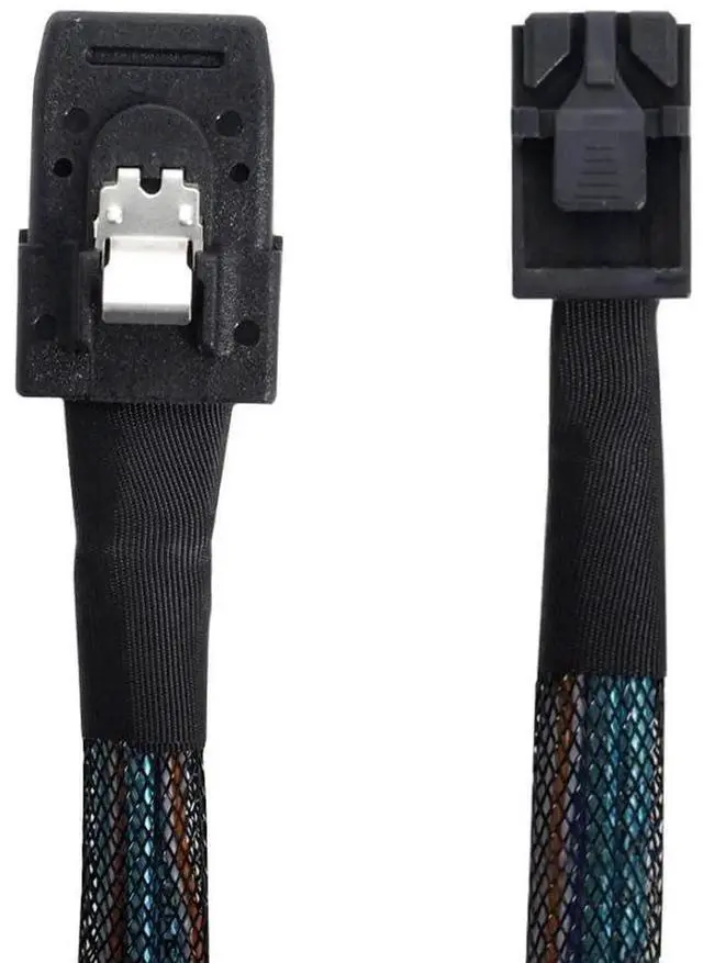 Alt view image 6 of 7 - JAENFONG Mini SAS SFF-8087 to SFF-8643 Data Server Hard Disk Raid Cable 50cm