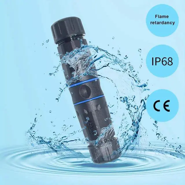 Alt view image 6 of 7 - IP68 Waterproof RJ45 Coupler Shielded Pure Copper Ethernet Coupler - Outdoor LAN Cable Connector for Cat5/ Cat5e/Cat6/Cat7/Cat8 Ethernet Cable (Black 5 PCS Female)