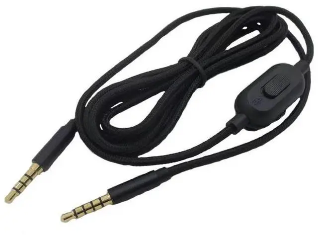 Main image of JAENFONG 2M Braided Audio Extension Cable for Astro A10/A40/A50 Headphones Metal Connector Headphone Extension Cord Durable Woven Wire for Clear Sound Transmission Compatible with Astro Gaming Headset