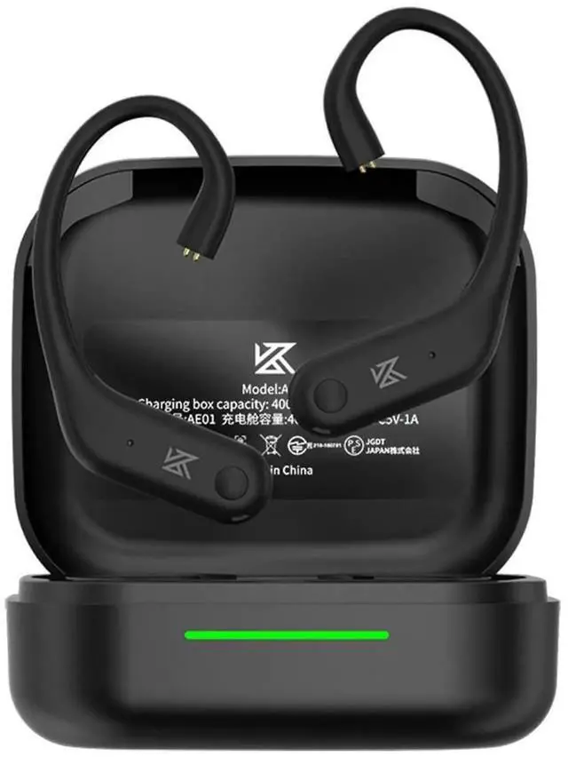 Alt view image 3 of 3 - JAENFONG Wireless Upgrade Cable Bluetooth-compatible 5.4 with Charging Case HIFI Music Earphones Wire BT Module Upgrade Ear Hook Cable