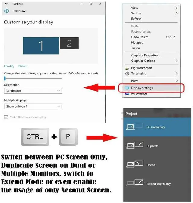 Alt view image 7 of 7 - JAENFONG Mini Displayport DP to VGA Adapter Cable 1080P 60HZ for Laptop Monitor Projector