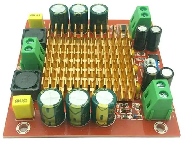 Alt view image 2 of 3 - JAENFONG XH-M544 Digital Audio Amplifier Board 150W High-power TPA3116DA Digital Power Amplifier Board Module Radiator for Home Theater