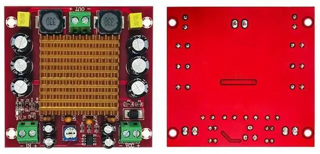 Main image of JAENFONG XH-M544 Digital Audio Amplifier Board 150W High-power TPA3116DA Digital Power Amplifier Board Module Radiator for Home Theater