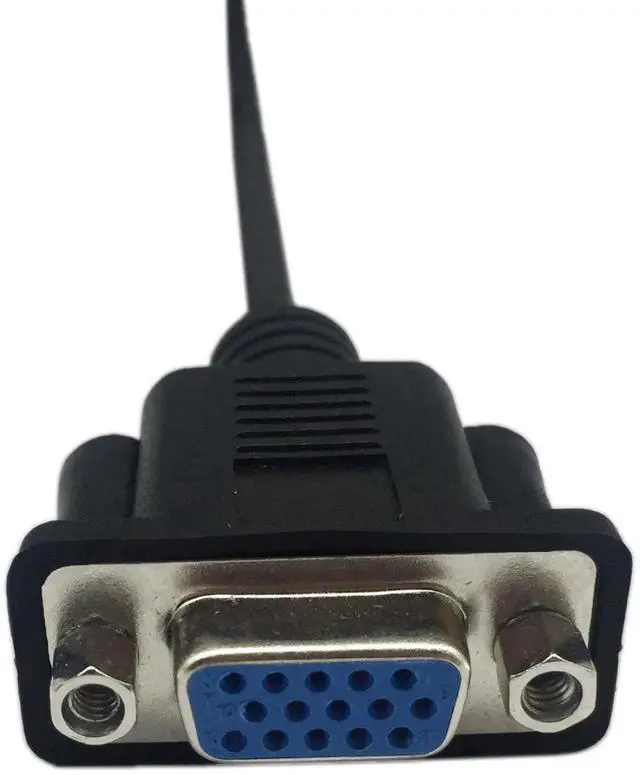 Alt view image 7 of 7 - JAENFONG 1ft VGA SVGA 15 Pin HD15 Female to Female Gender Changer Adapter Extension Video Monitor Cable for PC Laptop TV Porjectorff