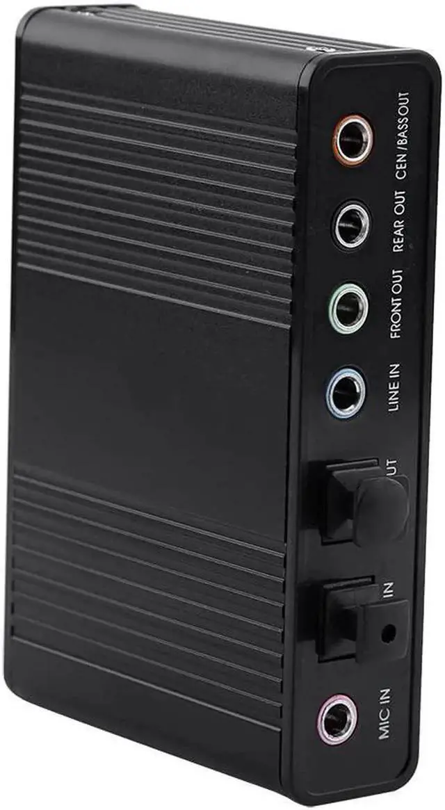 Main image of USB 5.1 Audio Sound Card Optical Digital 6 Channel for PC/Laptop