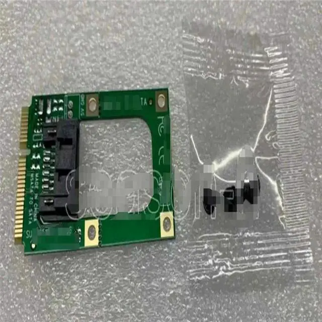 Alt view image 3 of 3 - JAENFONG FOR ESATA to SATA Converter Card Mini SATA to 7-Pin SATA Extension Adapter Full-high