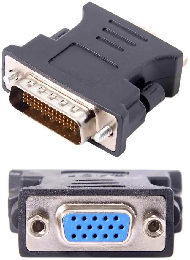 Alt view image 5 of 6 - JAENFONG LFH DMS-59pin Male to 15Pin VGA RGB Female Extension Adapter for PC Graphics Card